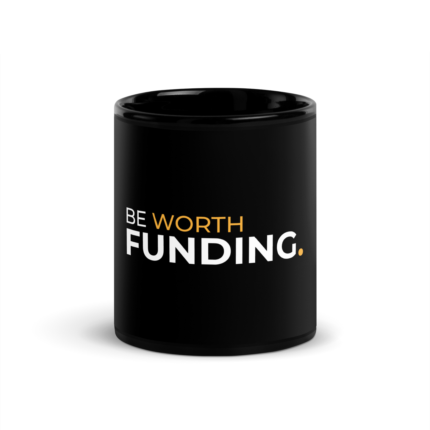 Black Glossy Mug BWF