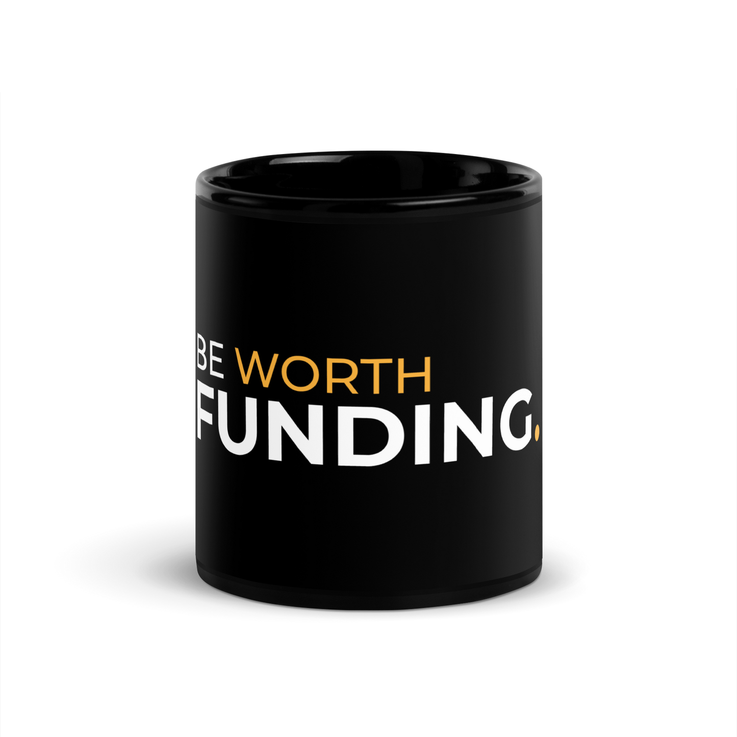 Black Glossy Mug BWF