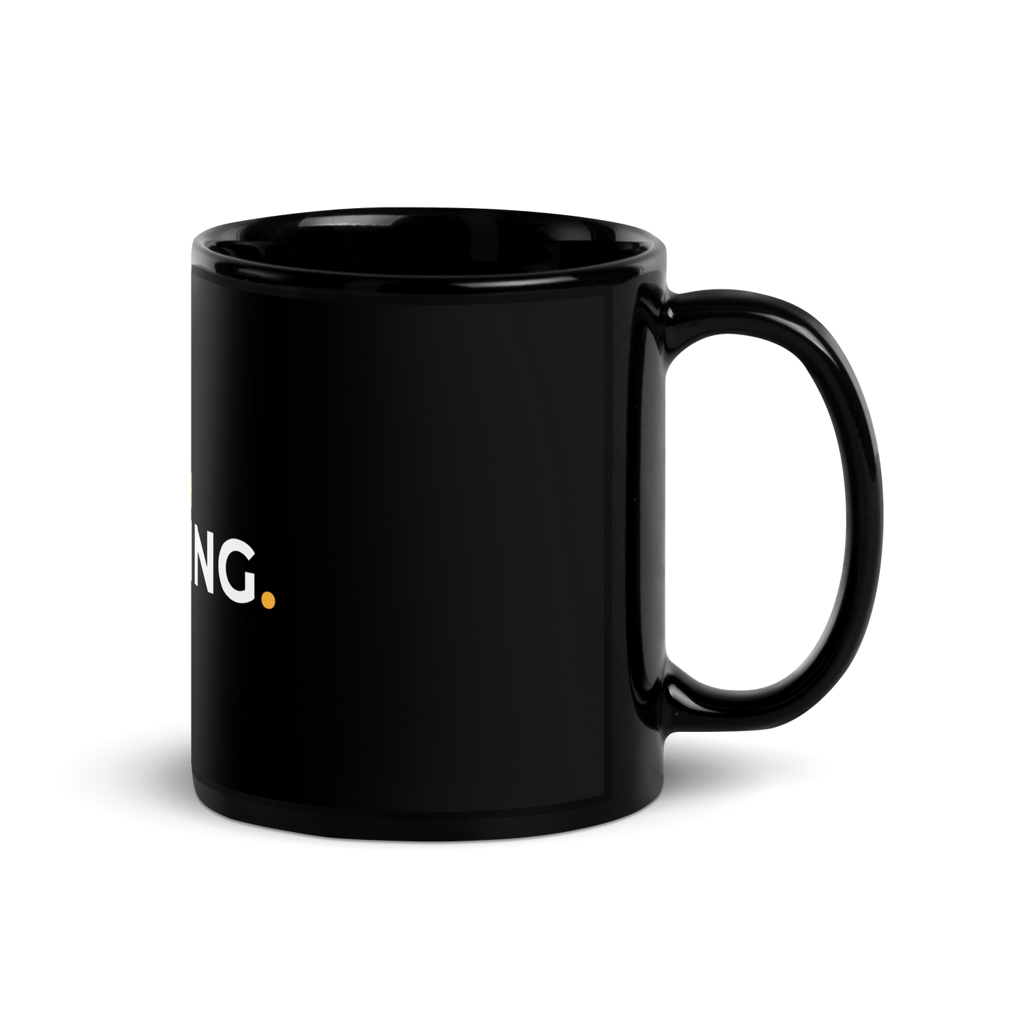 Black Glossy Mug BWF