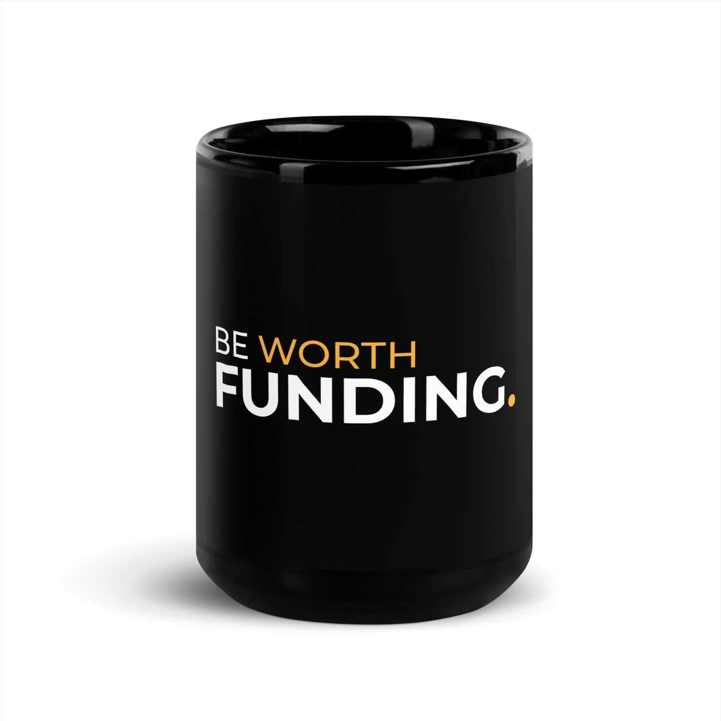 Black Glossy Mug BWF