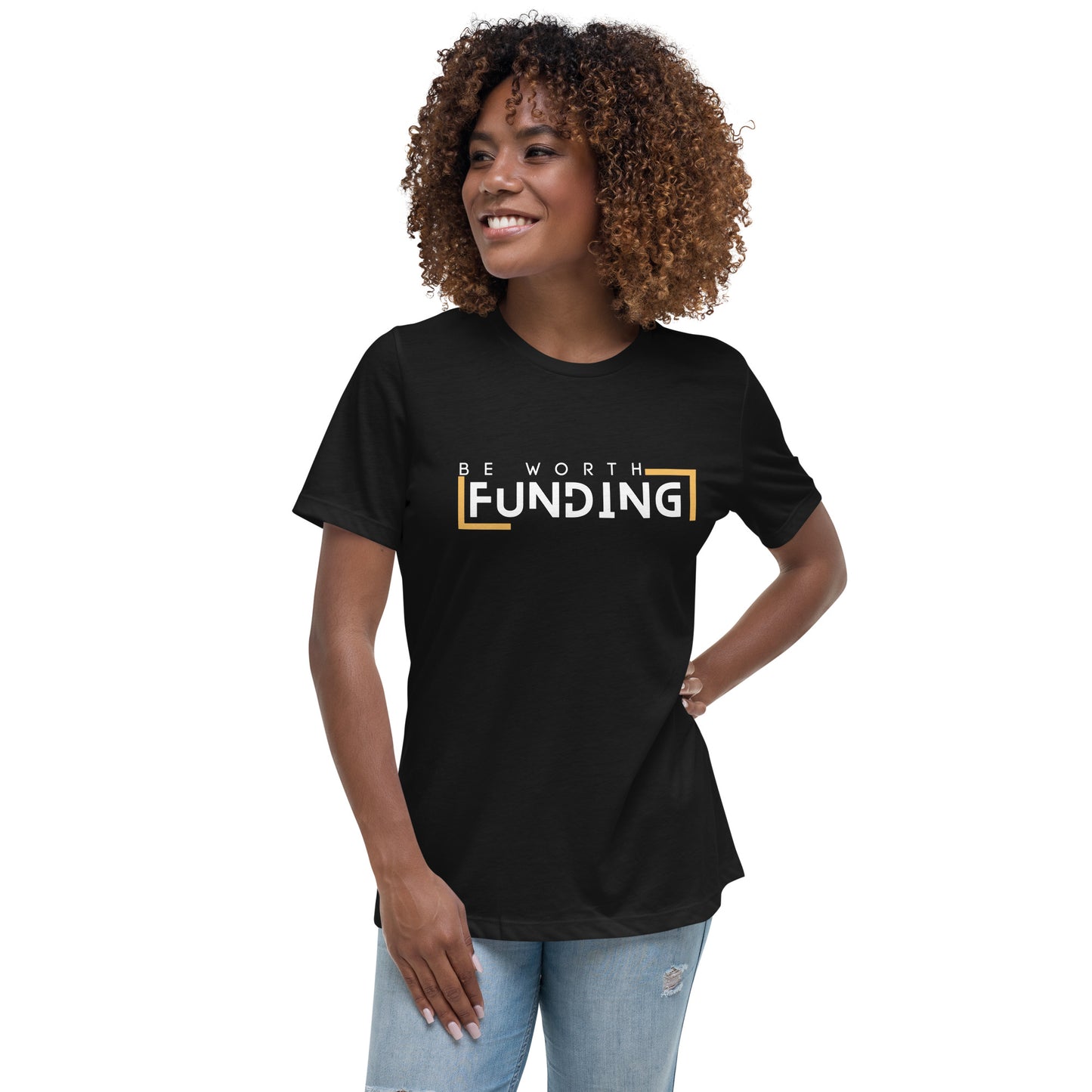 BWF w/Funky Font - Women's Relaxed T-Shirt