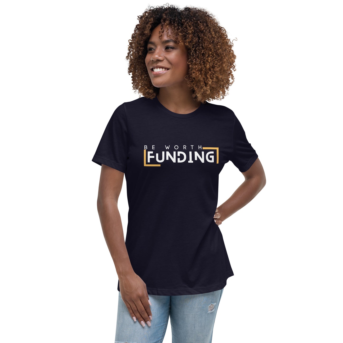 BWF w/Funky Font - Women's Relaxed T-Shirt