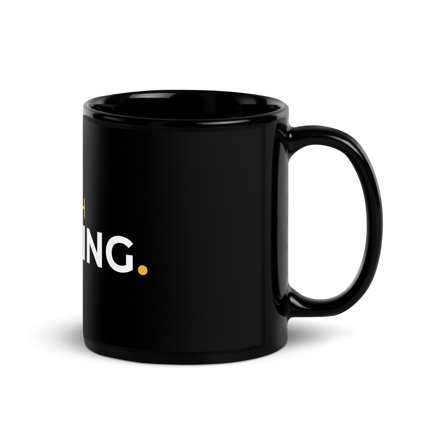 Black Glossy Mug  BWF