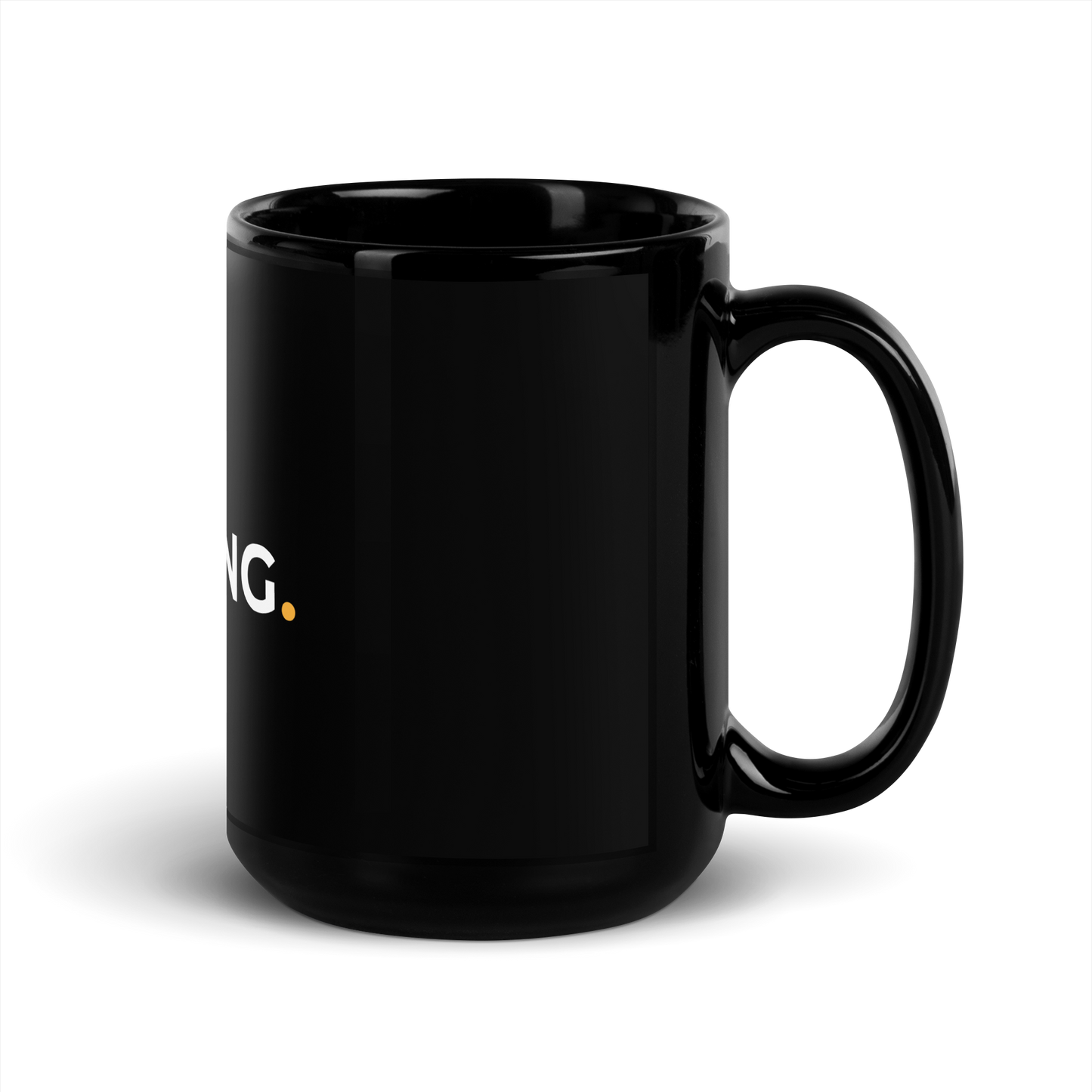 Black Glossy Mug  BWF